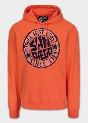 Pitbull san diego sun sweatshirt met capuchon