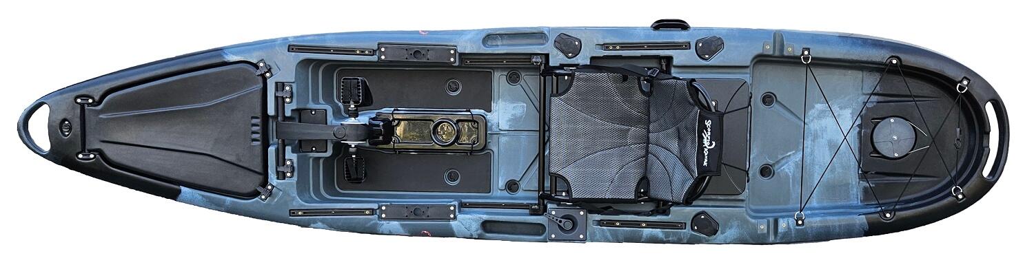 Kajak wędkarski z napędem nożnym Scorpio Pedal Fish 12 Pro 3/4