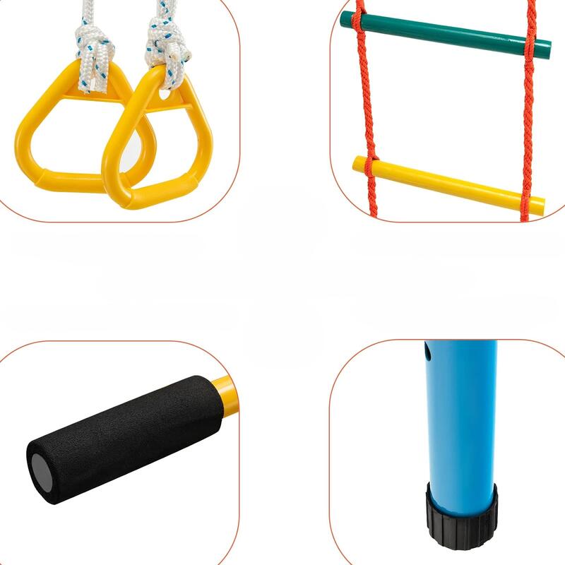 Scară gimnastică Smart Plus cu plasă de cățărare