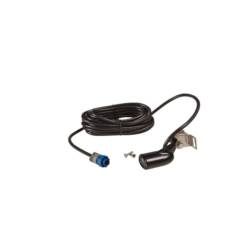 Sonde TA 83/200 KHZ profondeur/température prise bleu - LOWRANCE