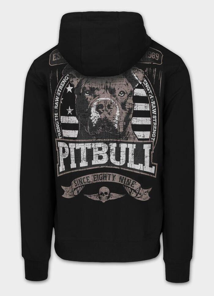 Bluza męska Pitbull rozpinana z kapturem TROUBLEMAKER