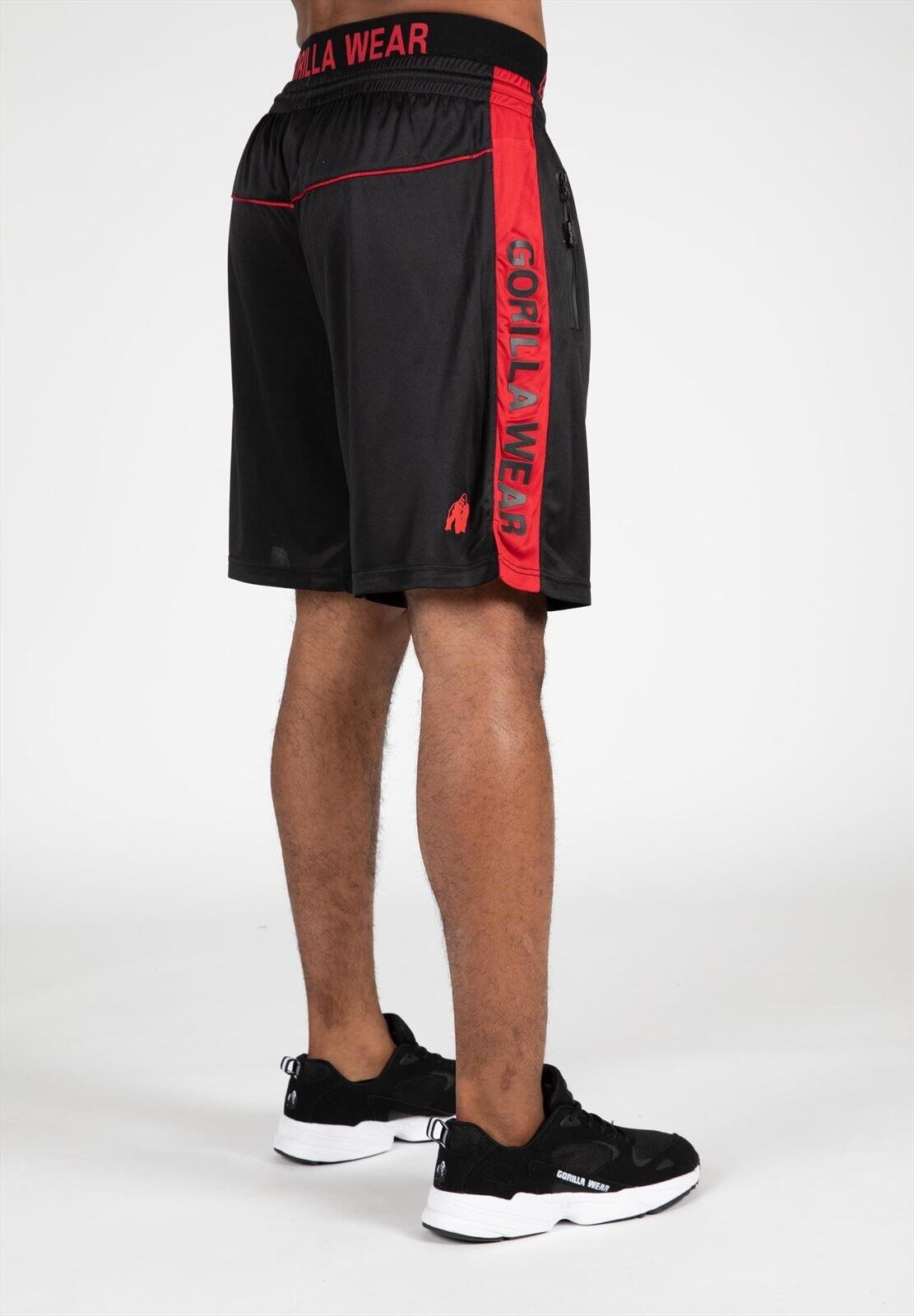 Atlanta Pantalones cortos - Negro/Rojo 3/6
