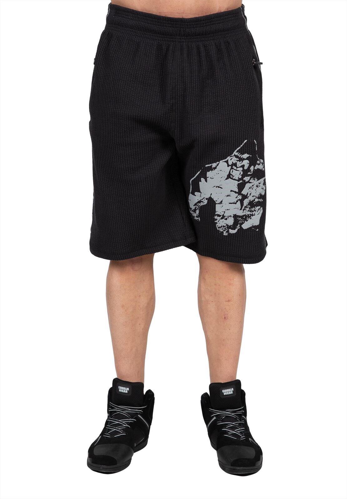 Buffalo Entrenamiento Vieja escuela Pantalones cortos - Negro/gris 4/6