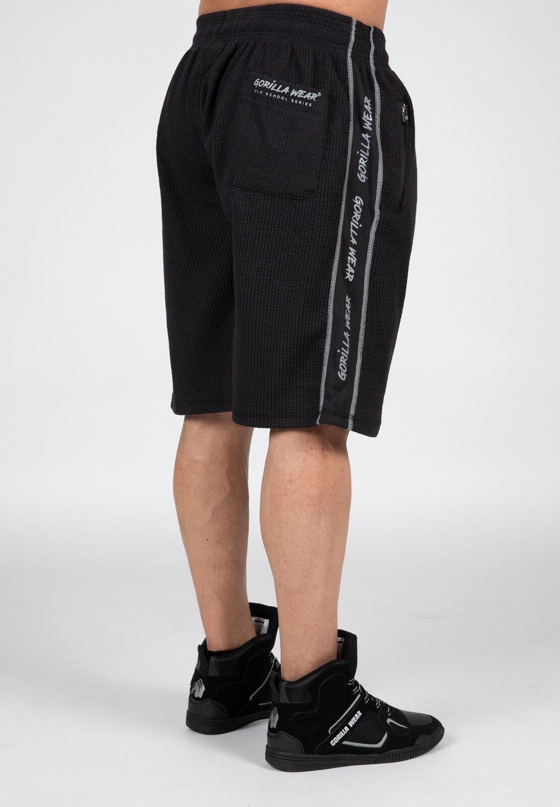 Buffalo Entrenamiento Vieja escuela Pantalones cortos - Negro/gris 6/6