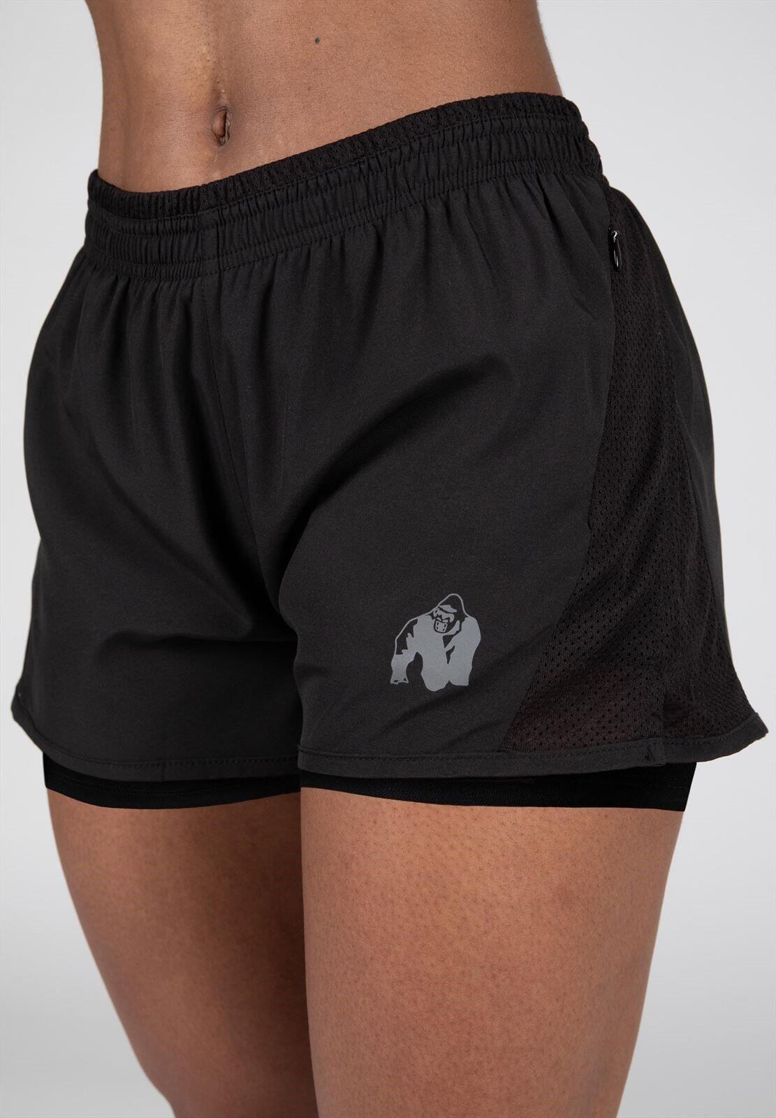 Portland 2-In-1 Pantaloncini - Nero 6/6
