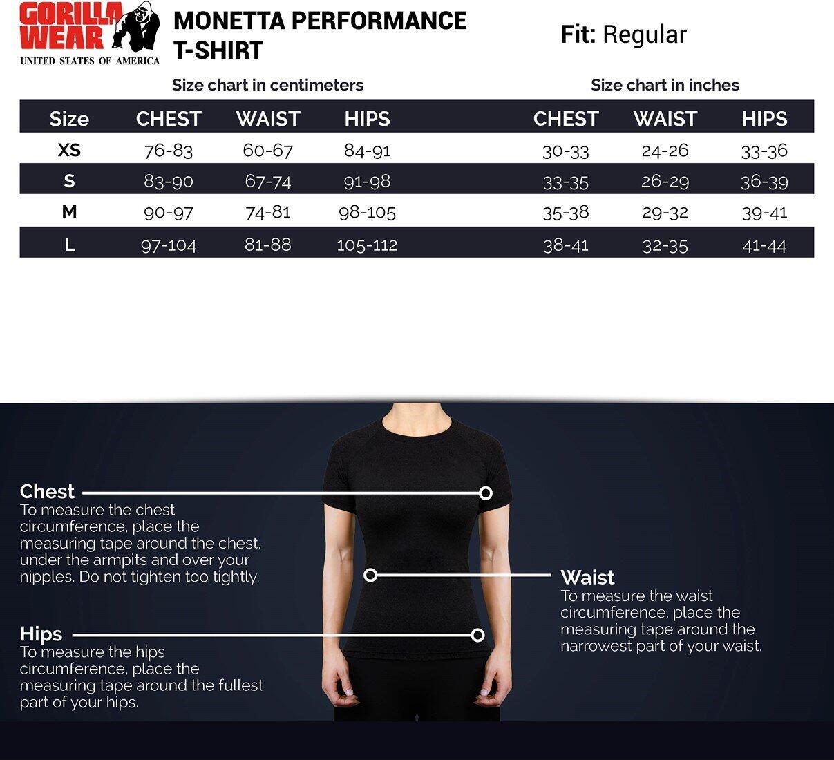 Monetta Performance Maglietta - Grau Melange/Nero 4/6