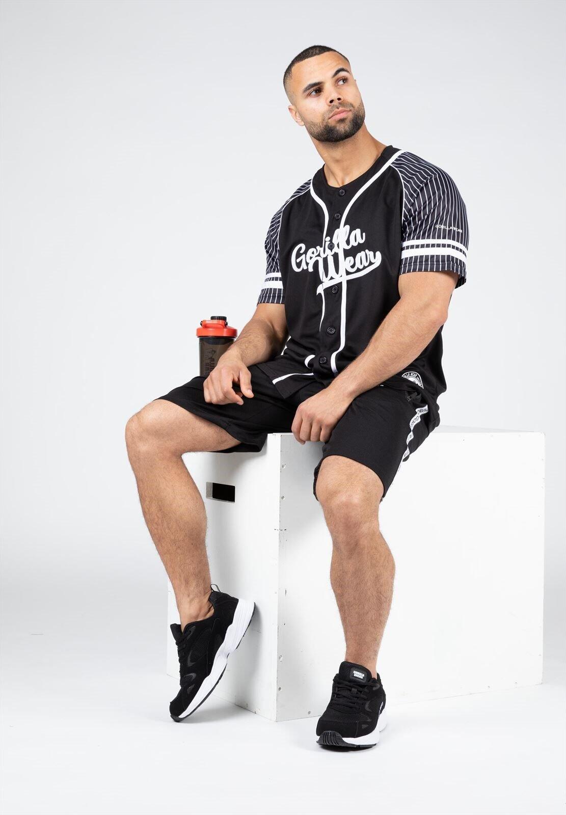 82 Maglia da baseball - Nero 5/7