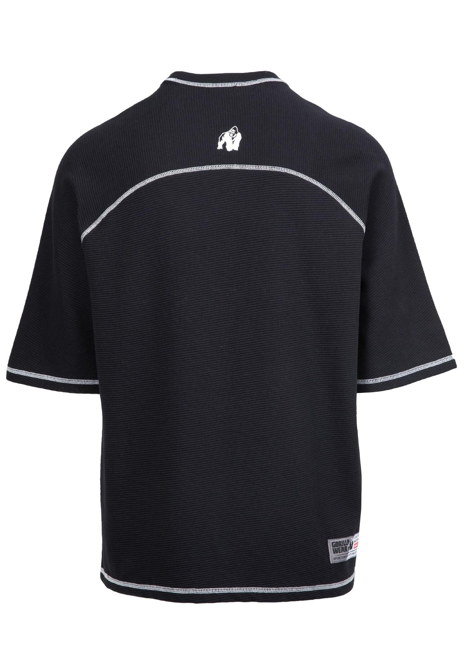 Finley De gran tamaño Camiseta - Negro/gris 3/6