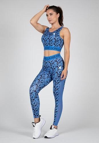 Osseo Top con cappuccio - Blu 3/6