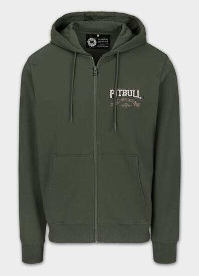 Pitbull Troublemaker Sweatshirt mit Kapuze und Reißverschluss für Herren