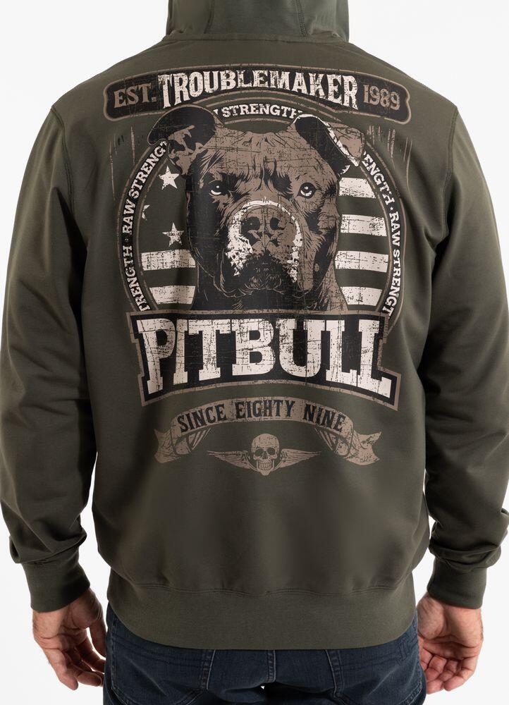 Sweat-shirt à capuche zippé Pitbull Troublemaker pour homme 5/6