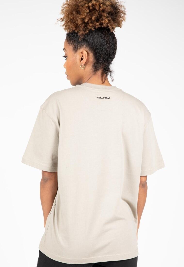 Bixby Oversize Maglietta - Beige 2/7