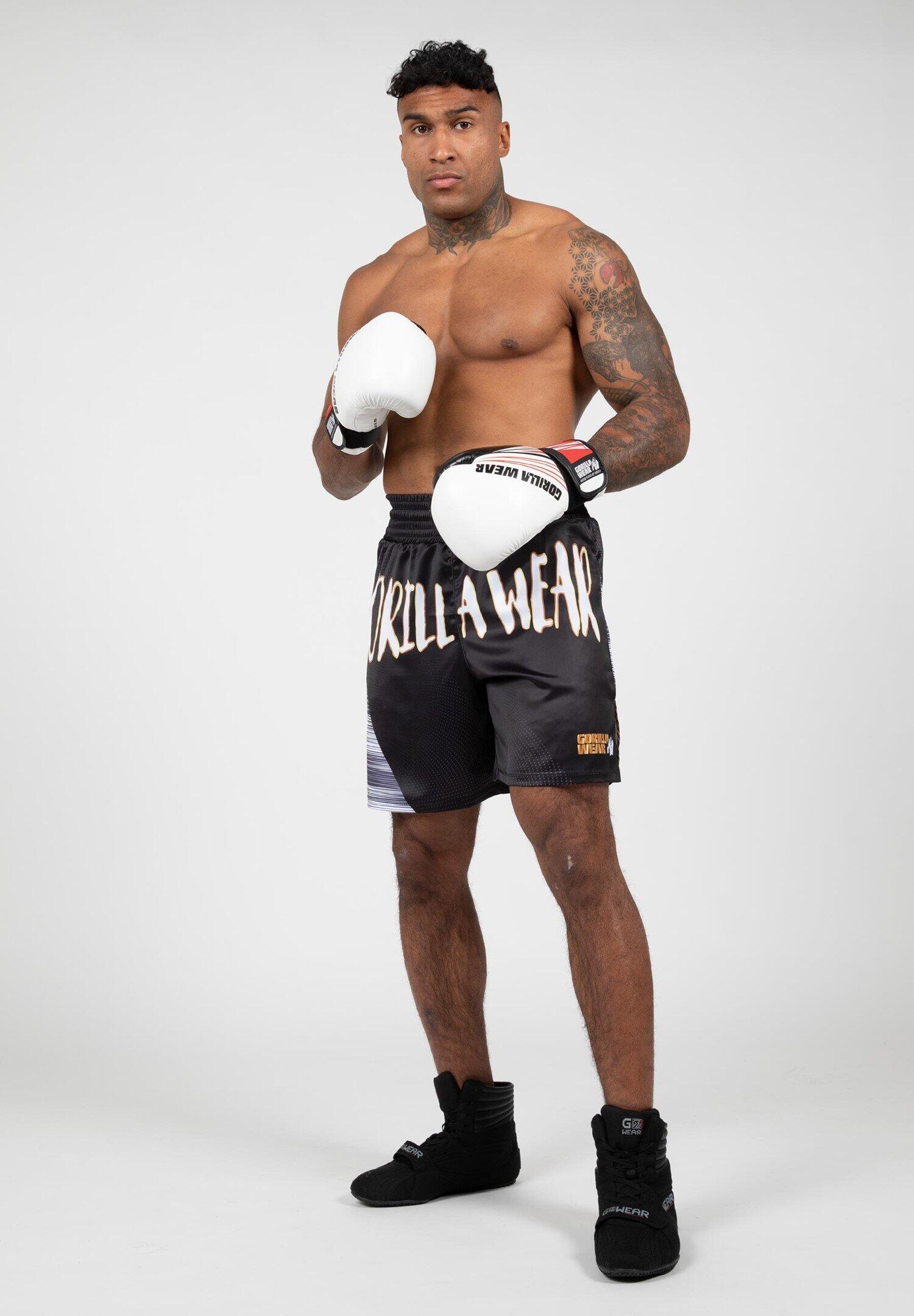 Clayton Boxing Pantaloncini - Nero/Oro 4/6