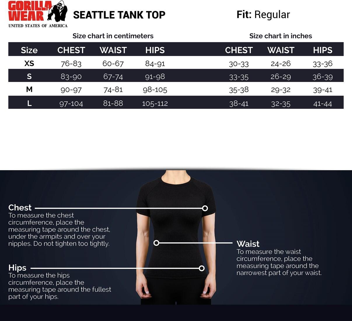 Seattle Tank Top - Zwart 4/7