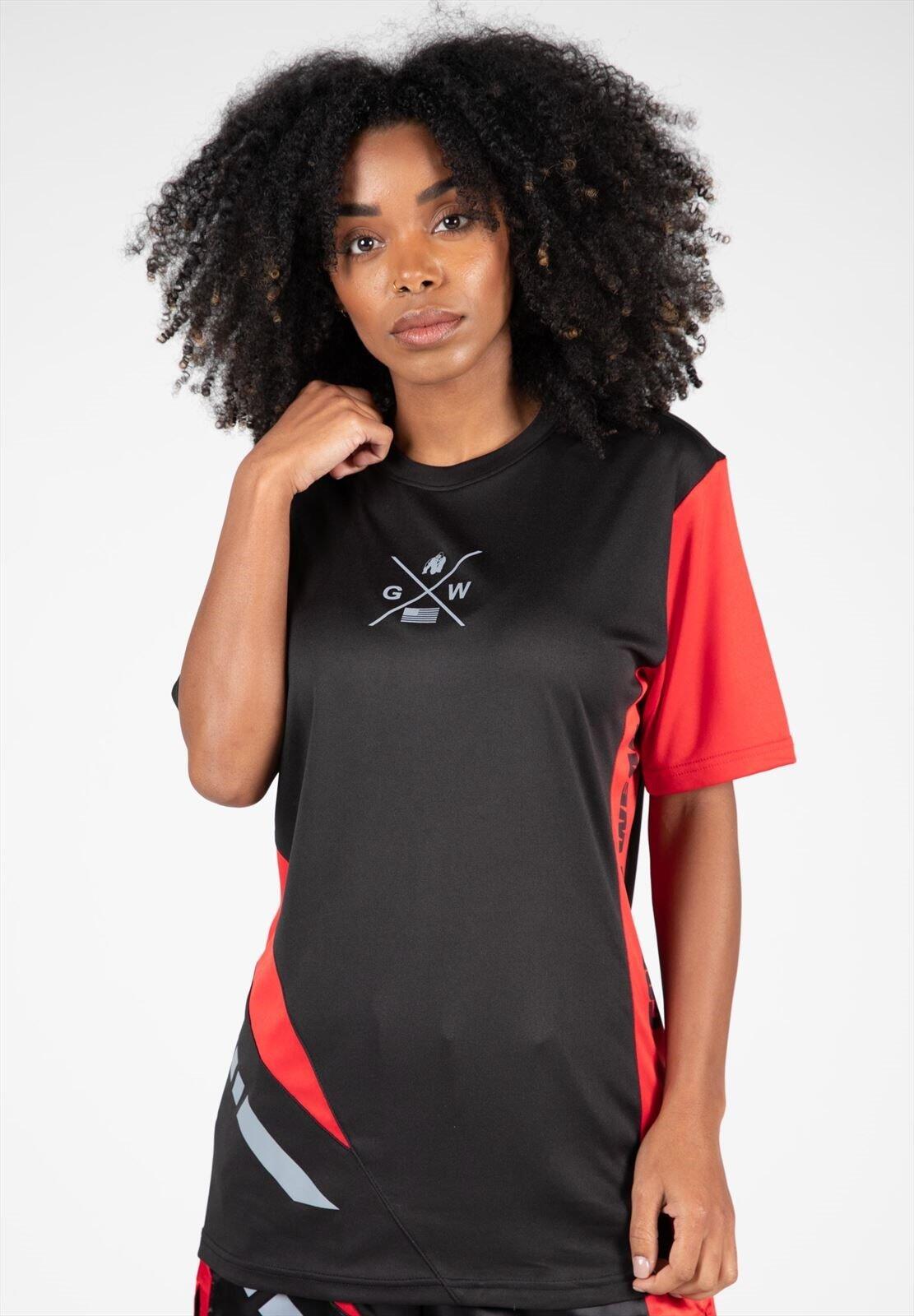 Hornell Maglietta - Nero/Rosso 5/7
