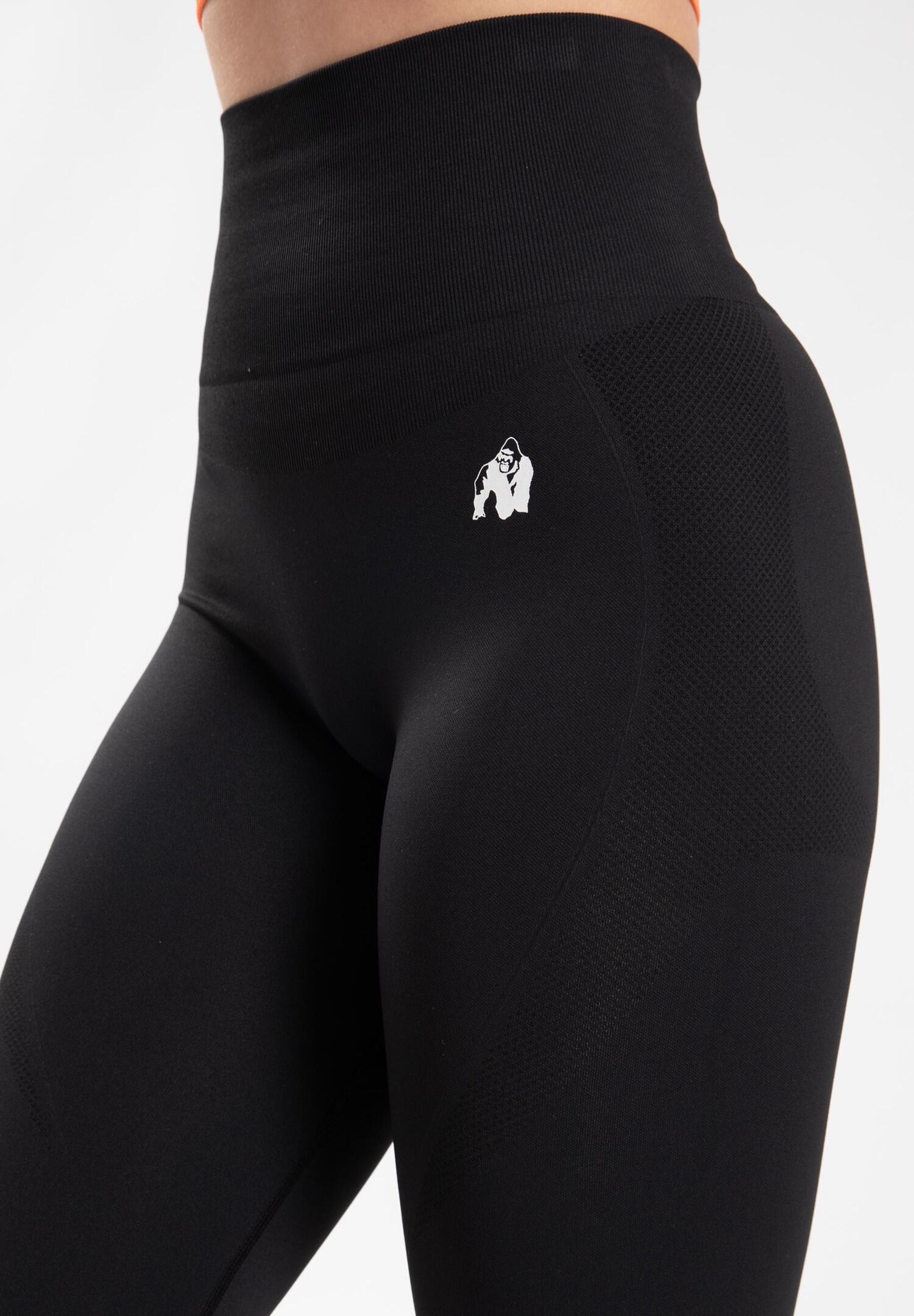 Olivia Sem costura Legging - Preto 3/6