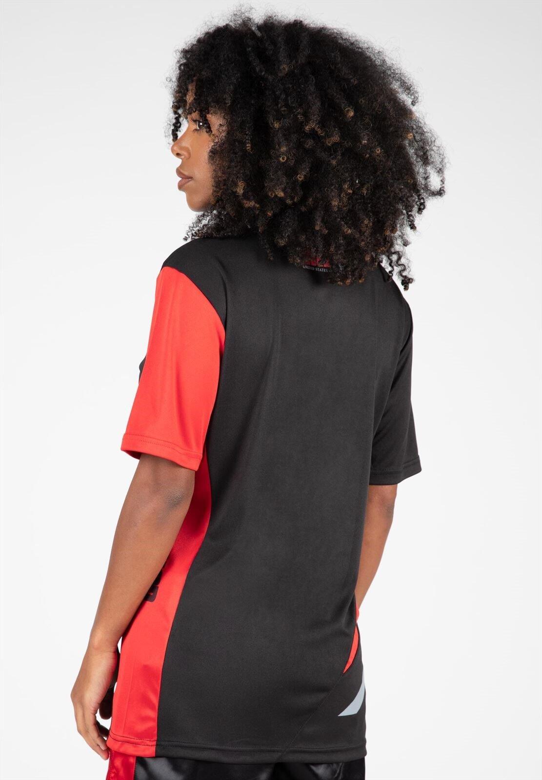 Hornell Maglietta - Nero/Rosso 6/7