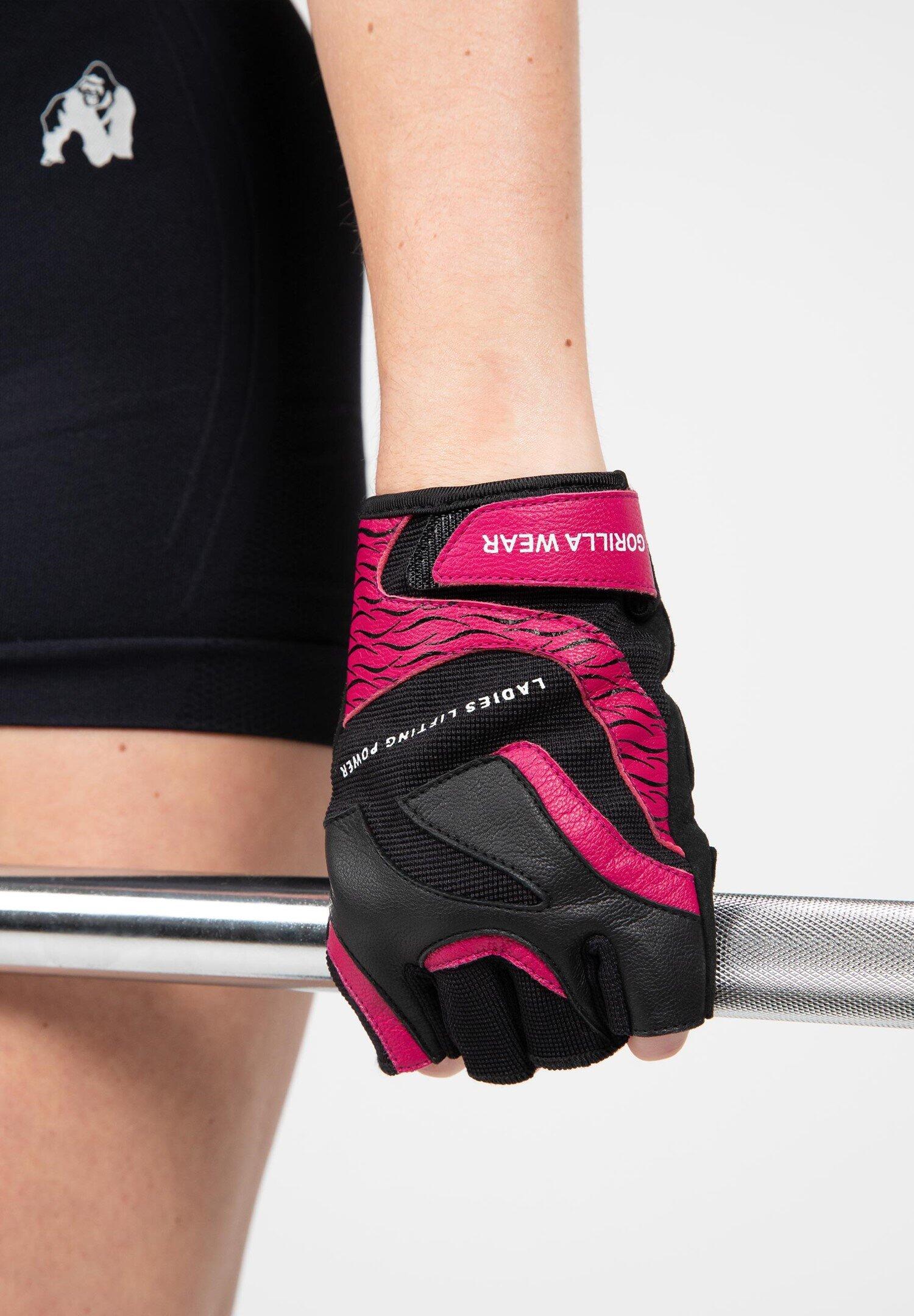 Womasculino Luvas de fitness 2.0 - Preto/Cor-de-rosa 3/3