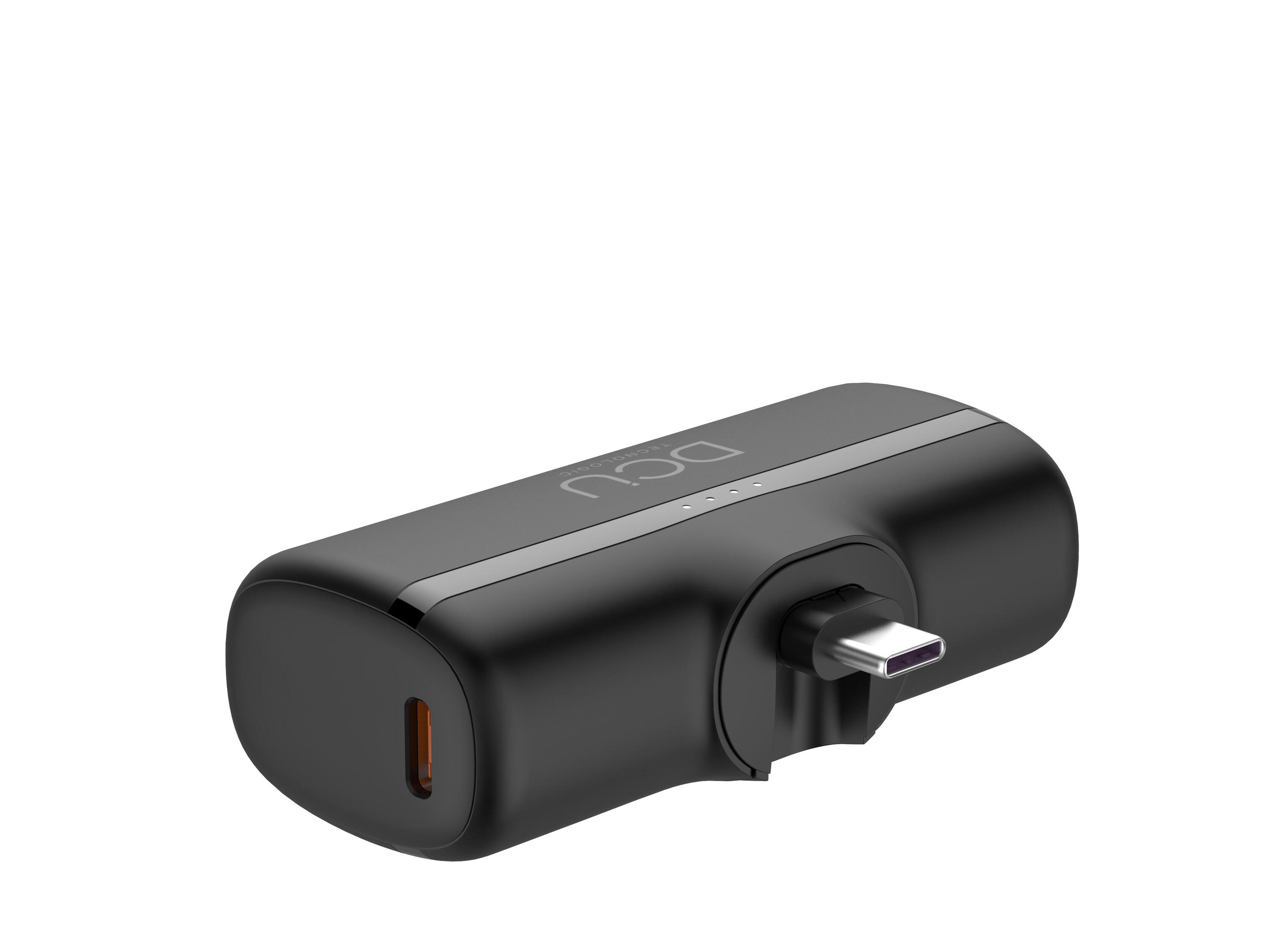 Batería externa de 5.000mAh con conector USB-C plegable 20W 3/6