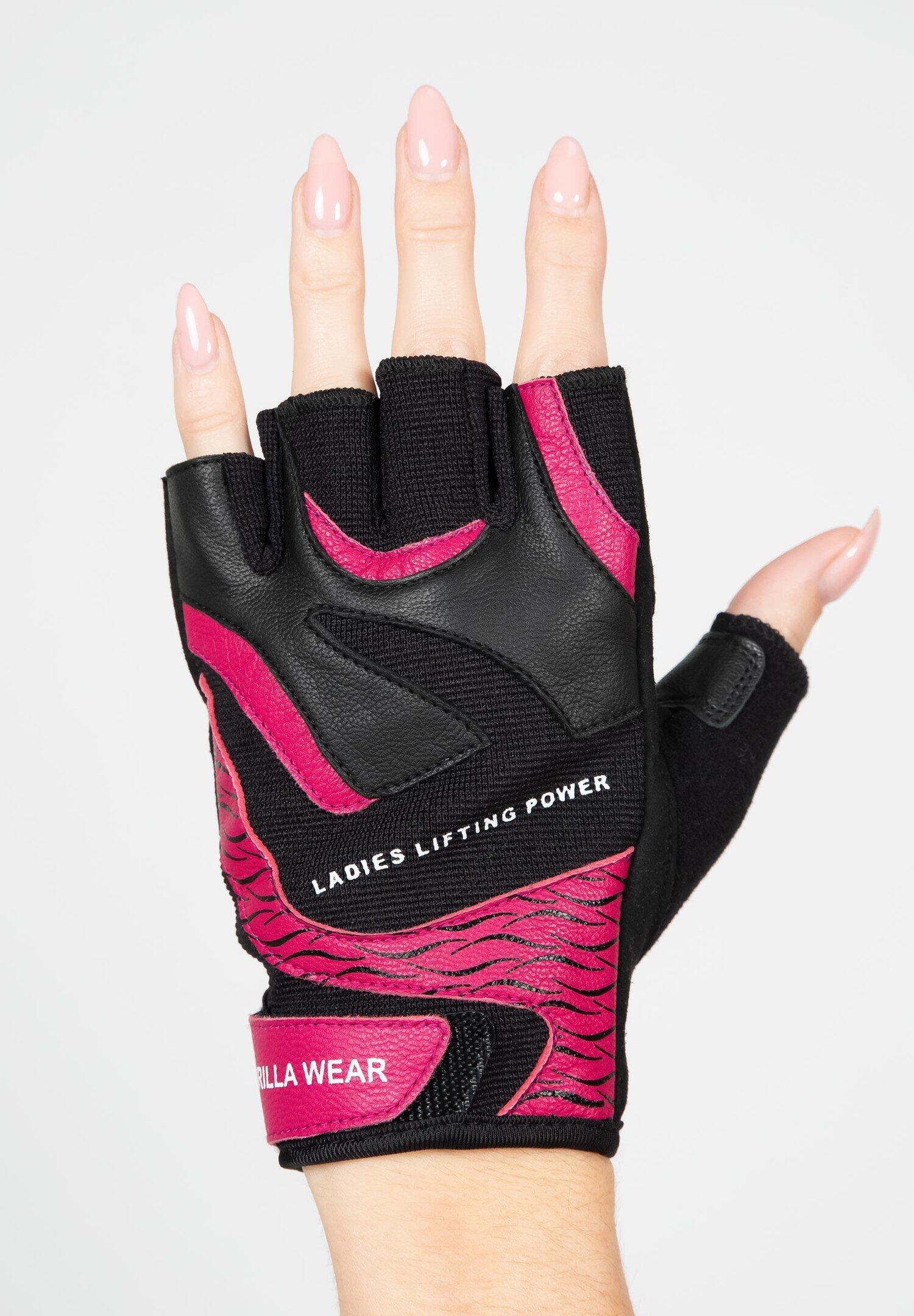 Womasculino Luvas de fitness 2.0 - Preto/Cor-de-rosa 2/3