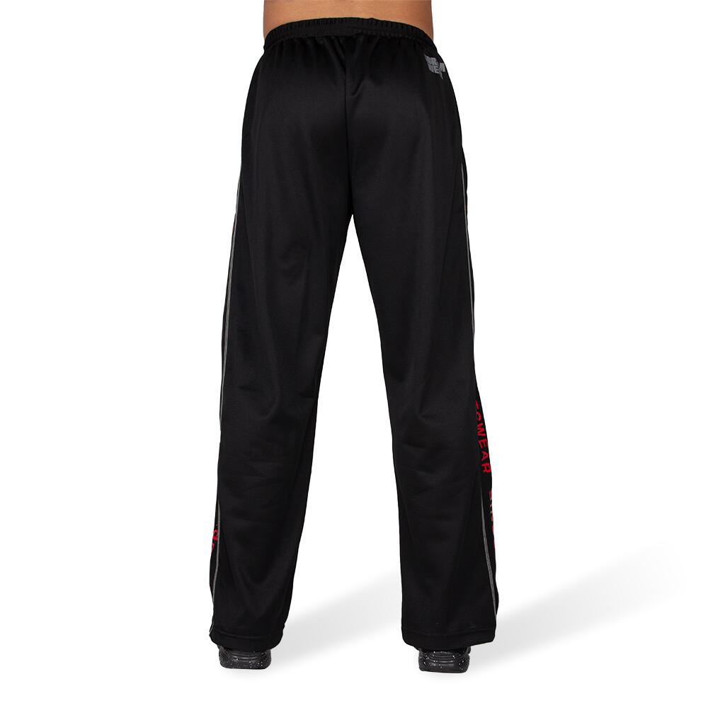 Functional Mesh Pantaloni - Nero/Rosso 3/6