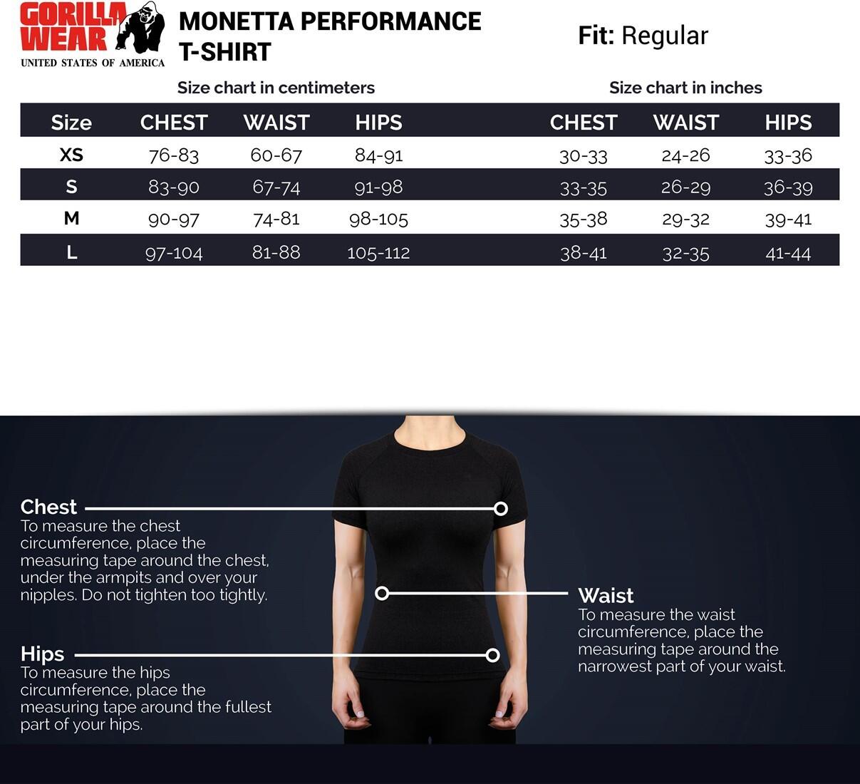 Monetta Performance Maglietta almon Rosa 2/6