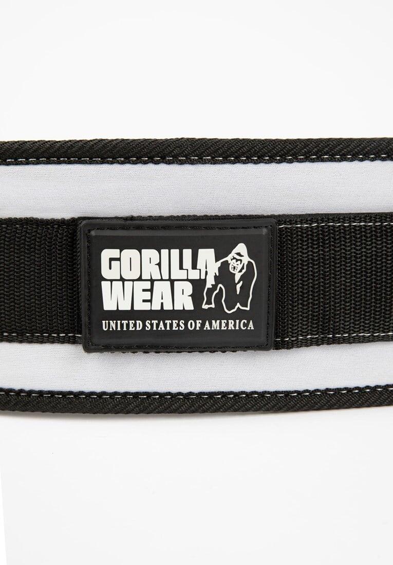 4 Inch Women's Lifting Belt - Zwart/Wit 3/6