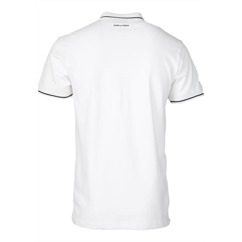 Delano Polo- Biały/Czarny