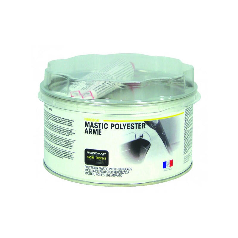 Mastic polyester armé FIBROBOAT - SOROMAP