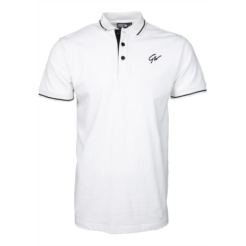 Delano Polo- Biały/Czarny