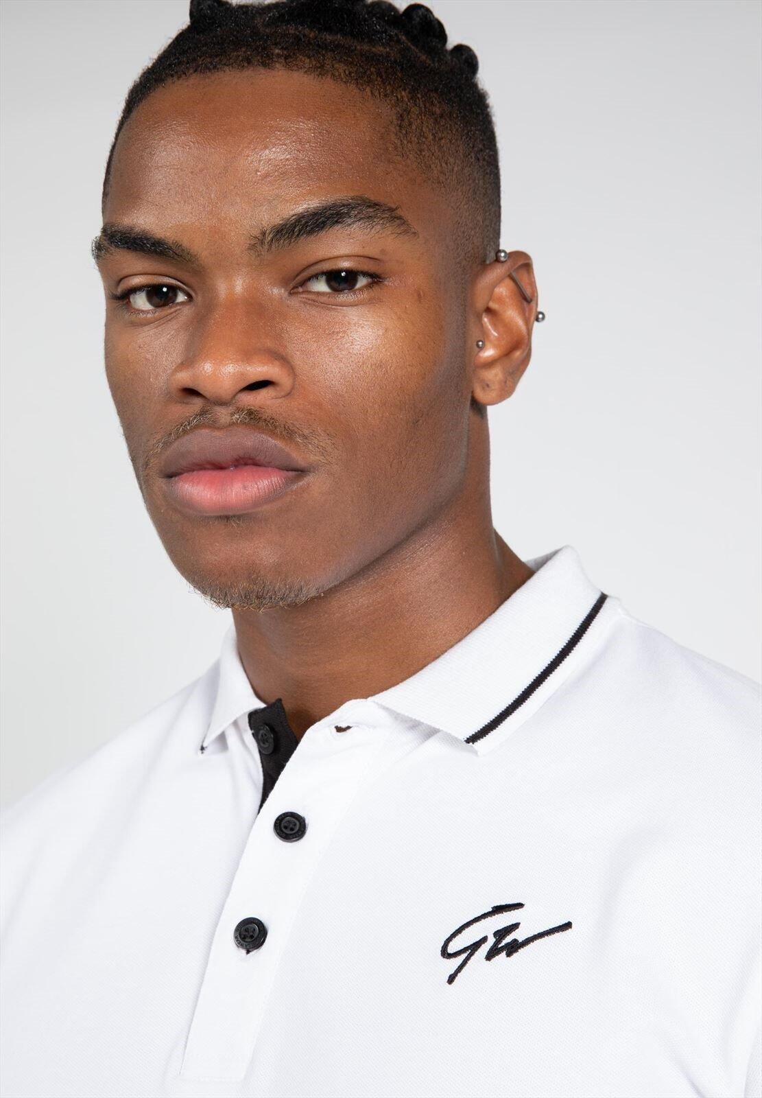 Delano Polo- Blanc/Noir 5/6