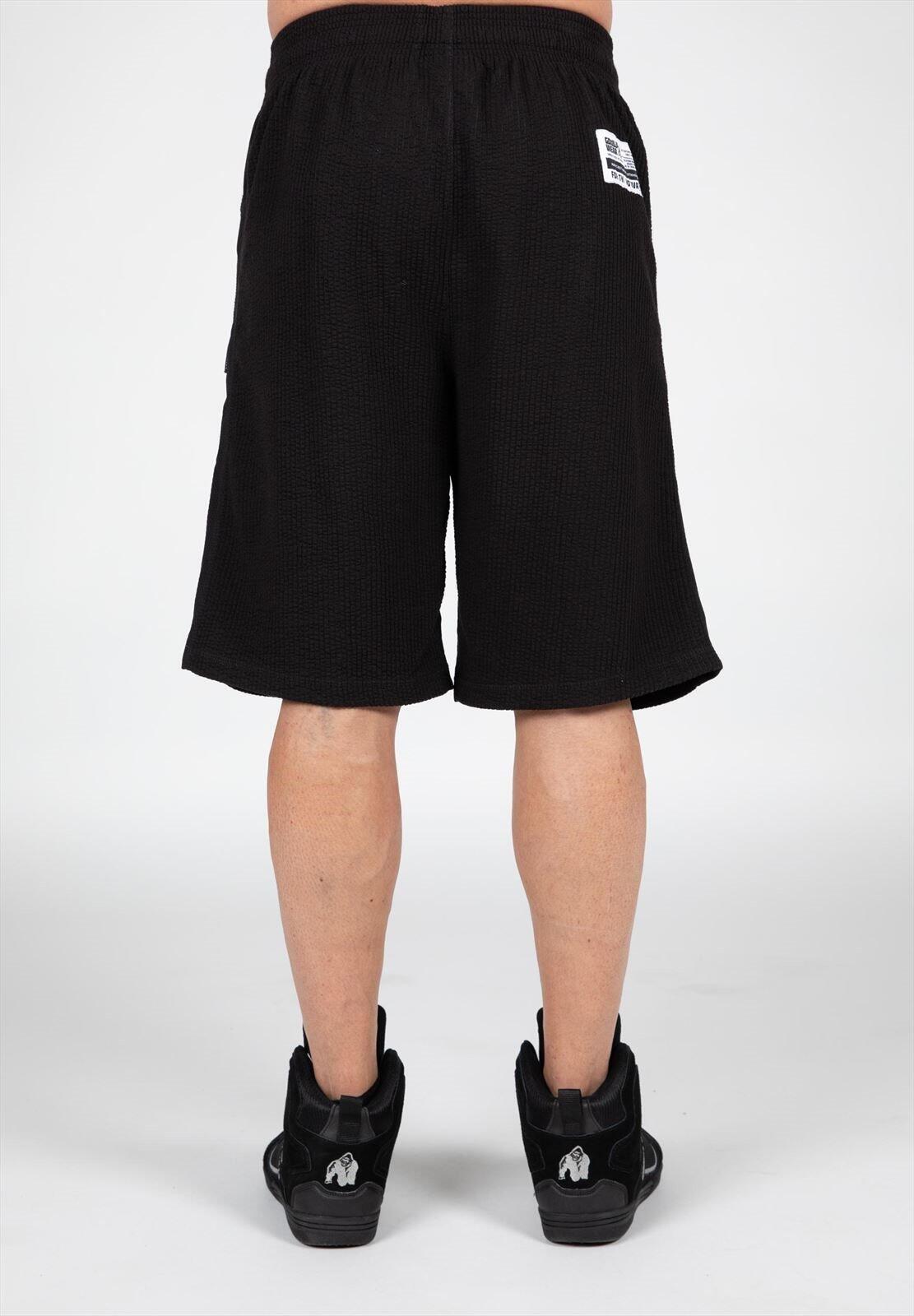 Augustine Vieja escuela Pantalones cortos - Negro/Rojo 3/6