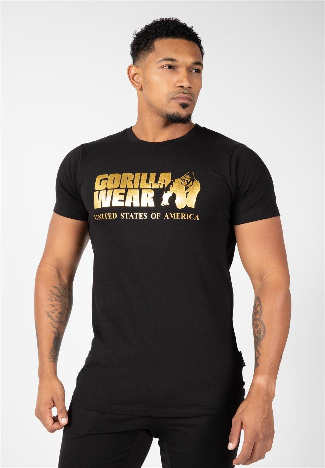 Classic T-Shirt - Schwarz/Gold 5/7