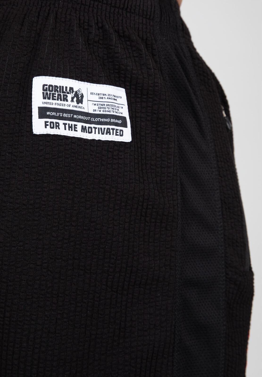 Augustine Vieja escuela Pantalones cortos - Negro/Rojo 6/6
