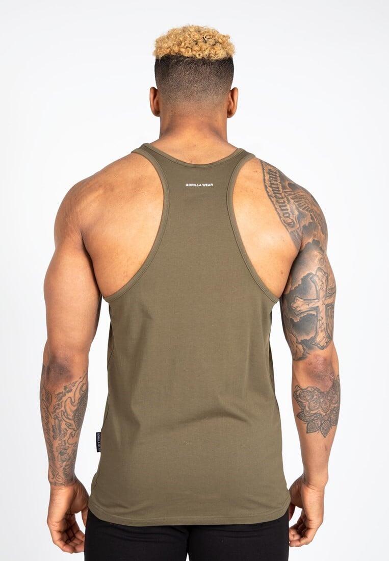 Carter Stretch Tank Top - Legergroen 3/7