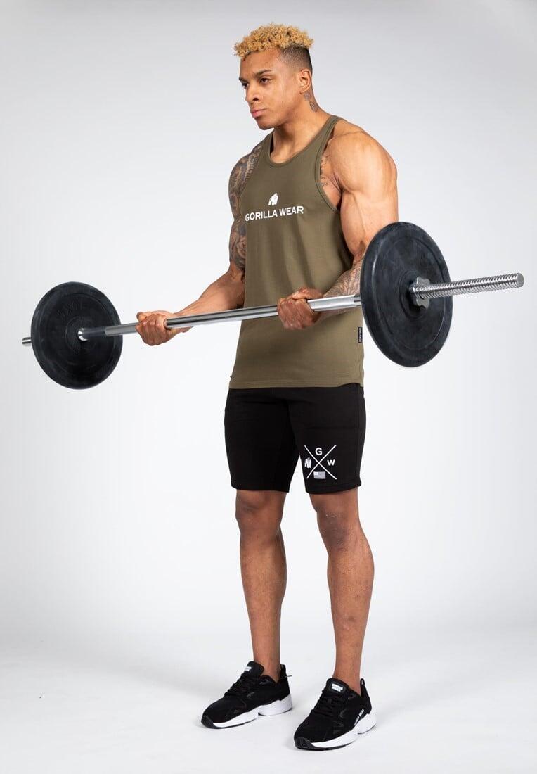 Carter Stretch Tank Top - Legergroen 4/7