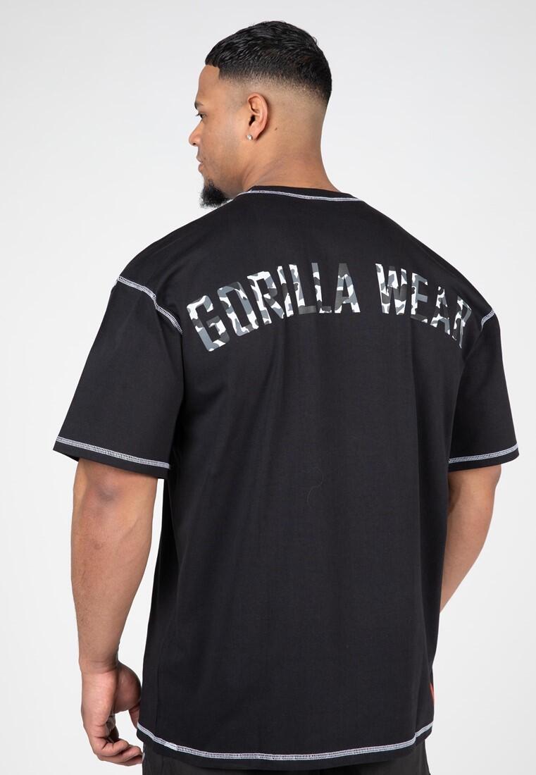 Saginaw De gran tamaño Camiseta - Negro 5/6