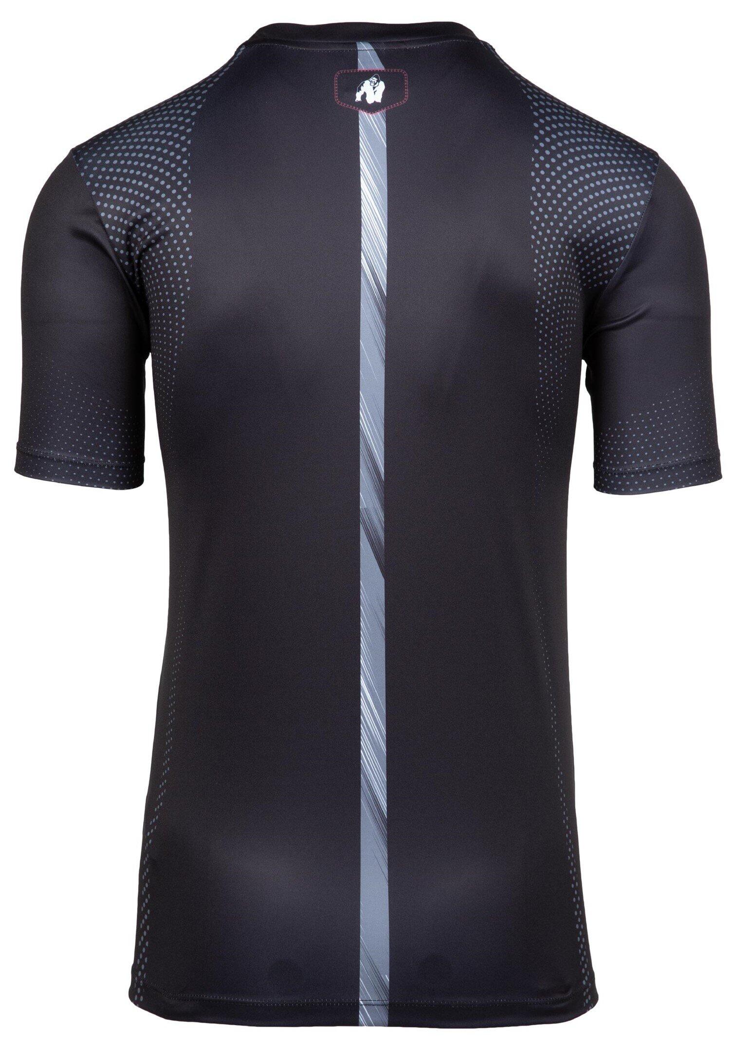 Clayton T-Shirt - Schwarz/Rot 2/6