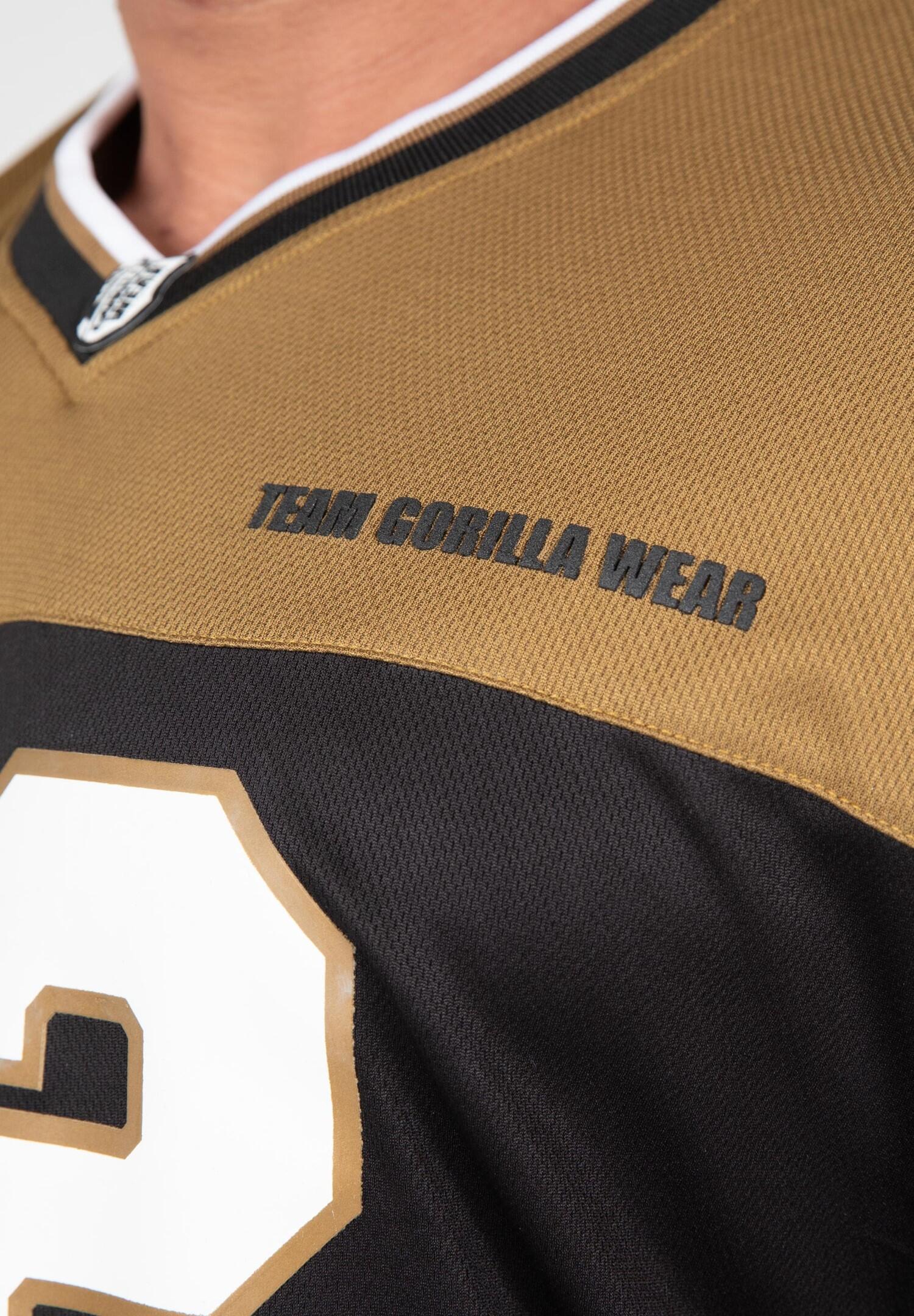 Trenton Camiseta de fútbol - Negro/Oro 4/6