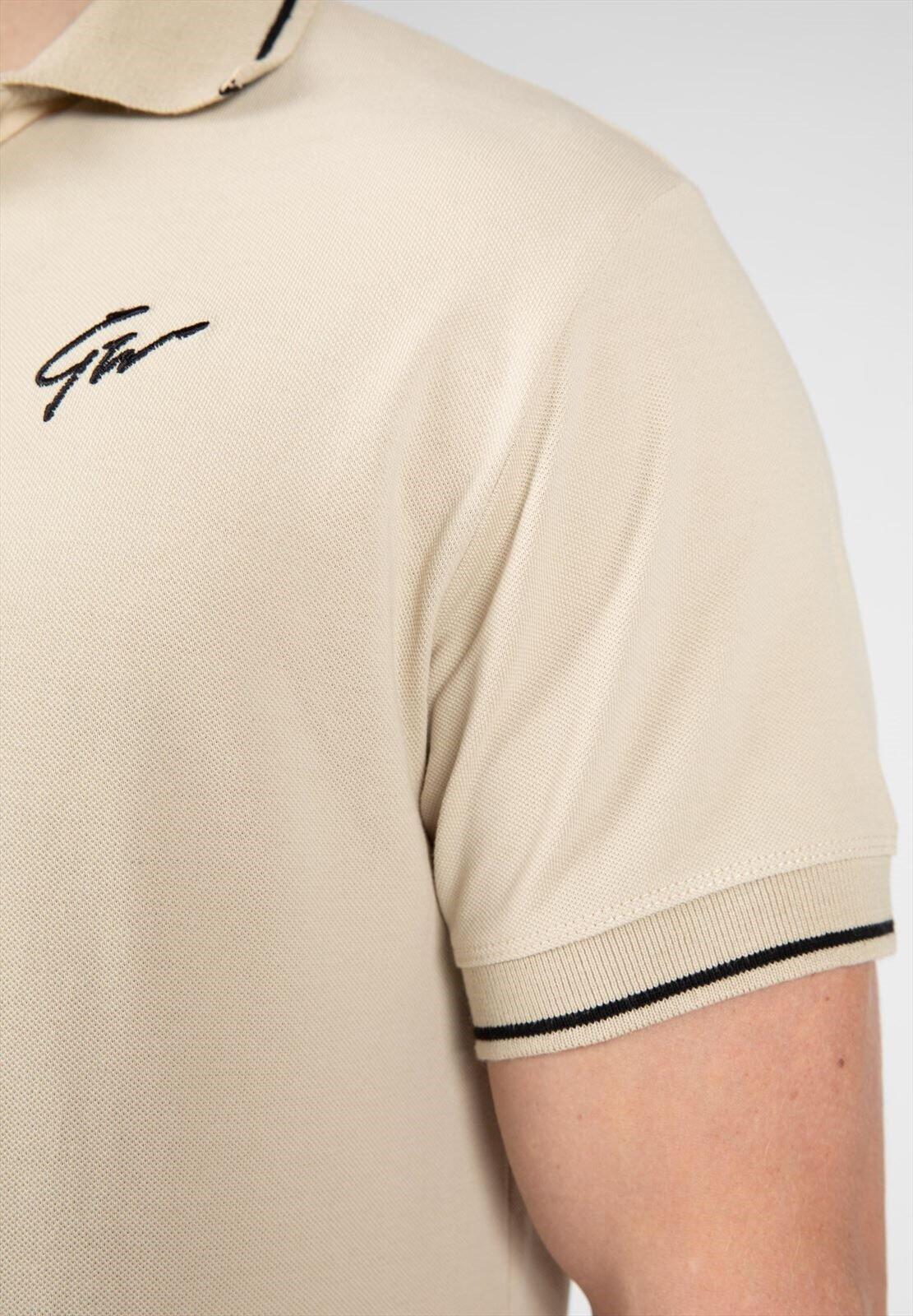 Delano Polo- Beige/Nero 5/6