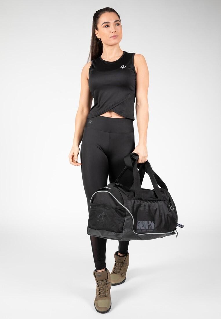 Estelle Twisted Crop Top - Zwart 3/7