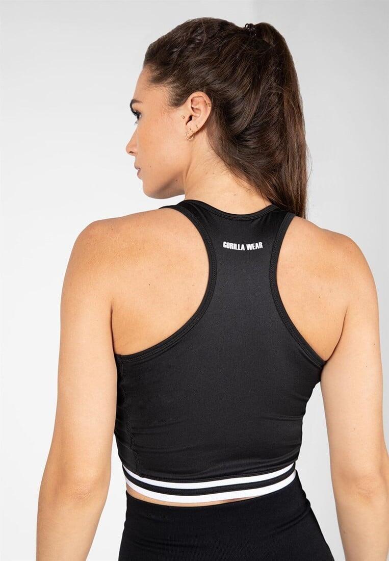 Mesa Zip Front Top con cappuccio - Nero 3/7