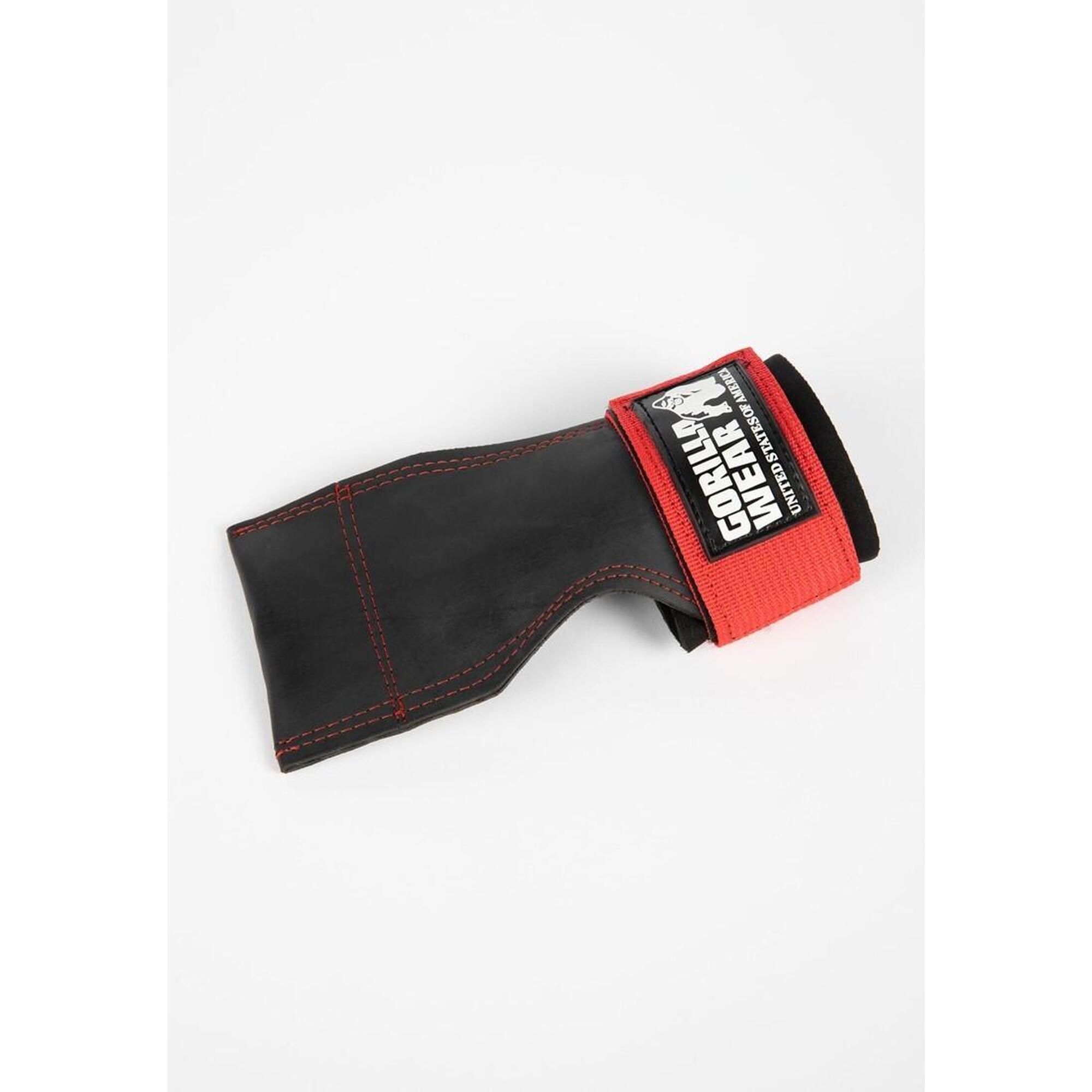 Punhos de elevação - Preto/Vermelho
