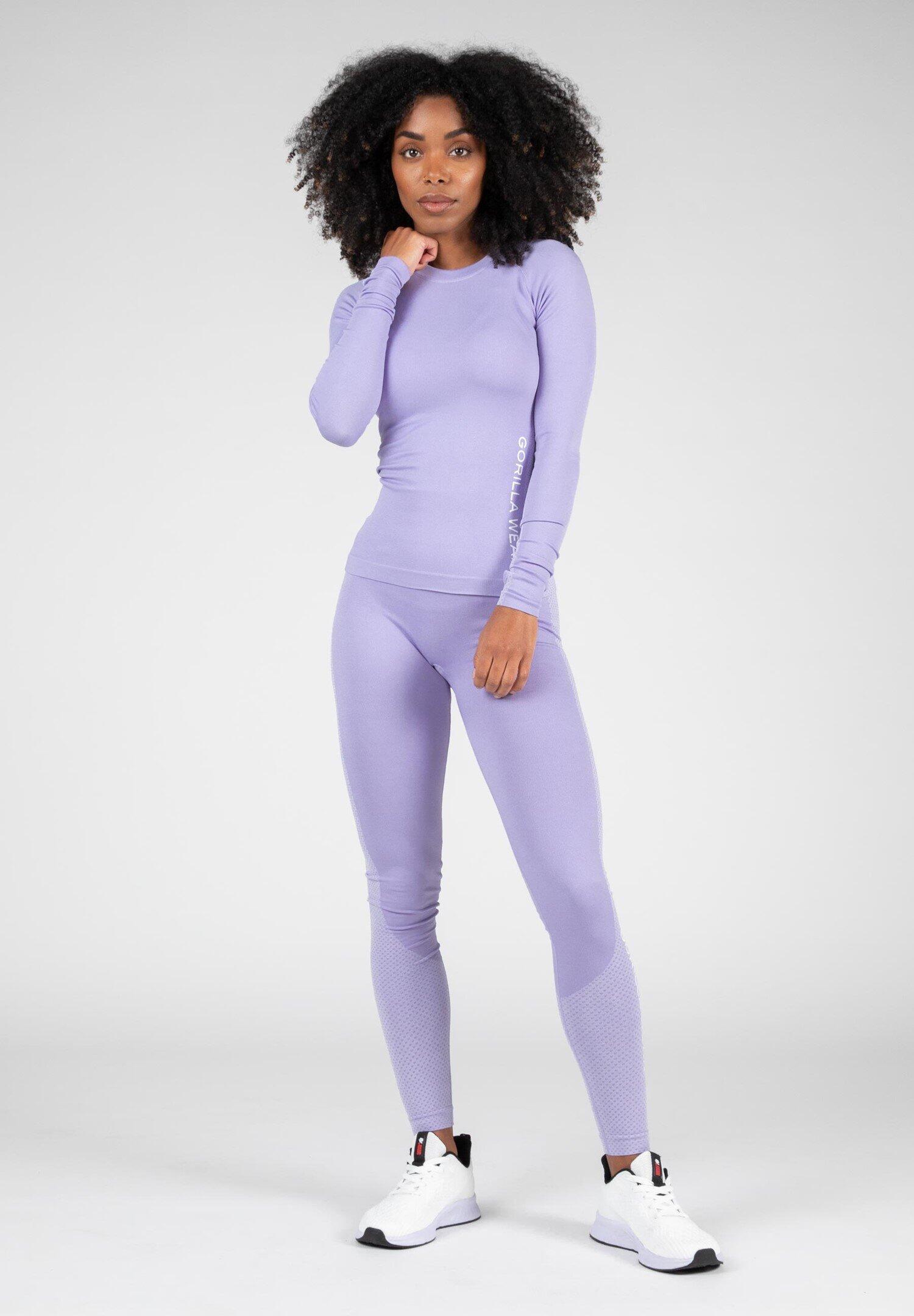 Selah Leggings senza cuciture ilac 2/6