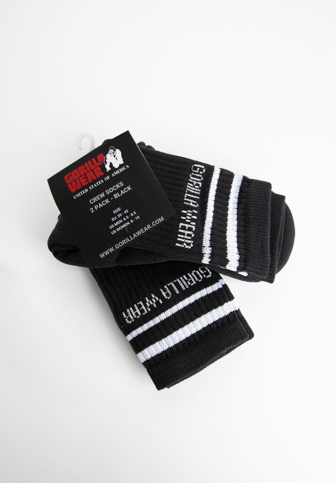 Chaussettes de sport 2-Pack - Noir - EU 43-46 5/6