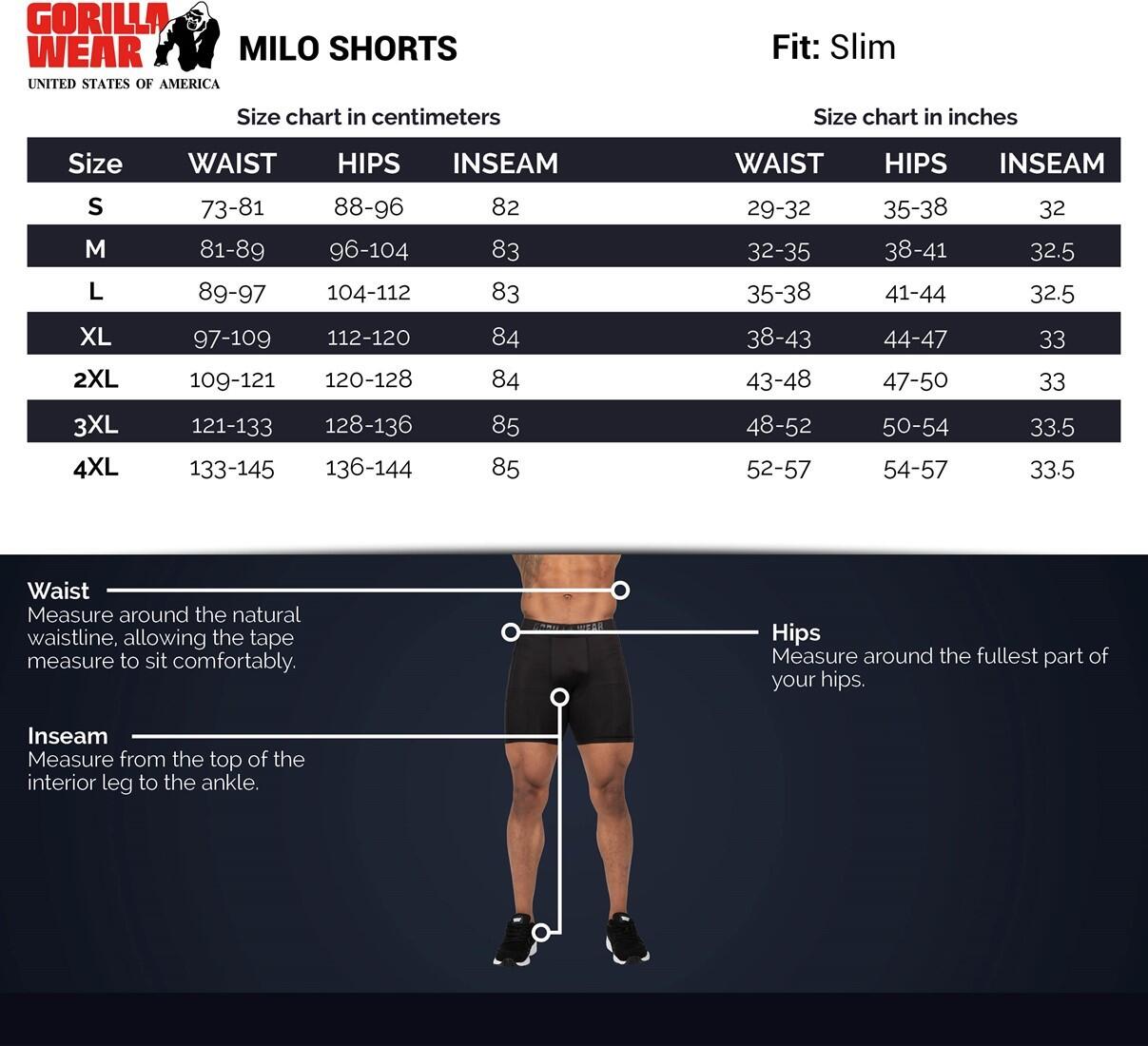 Milo Pantalones cortos - Negro/gris 2/6