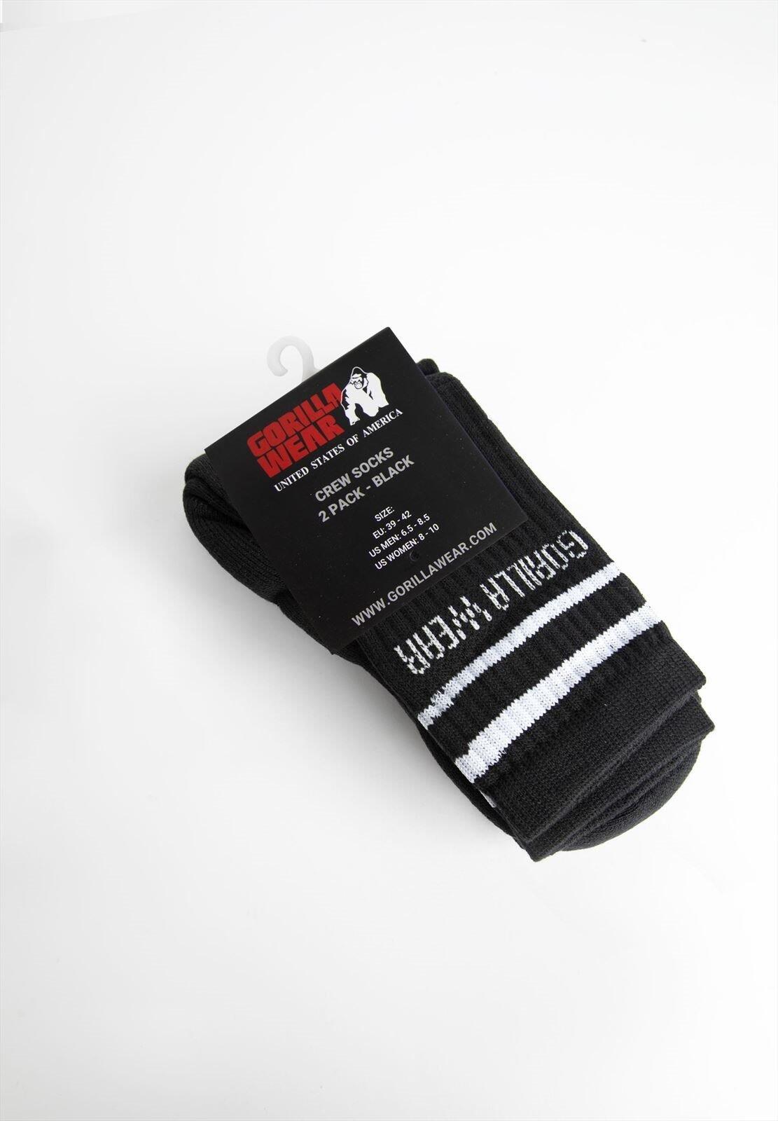 Chaussettes de sport 2-Pack - Noir - EU 43-46 4/6