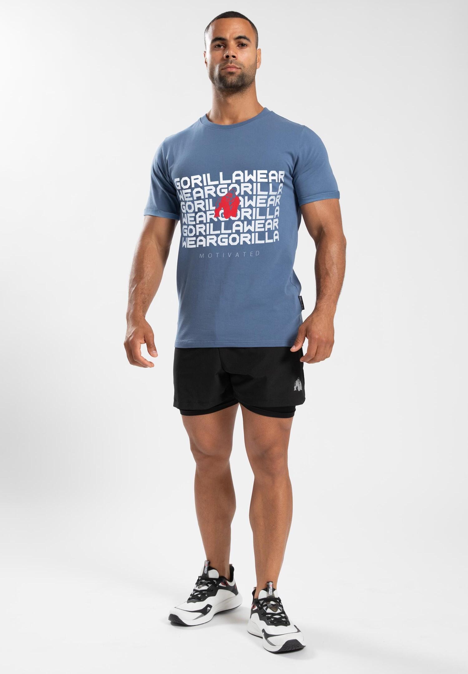 Bradley T-shirt - Coronet Bleu 3/5