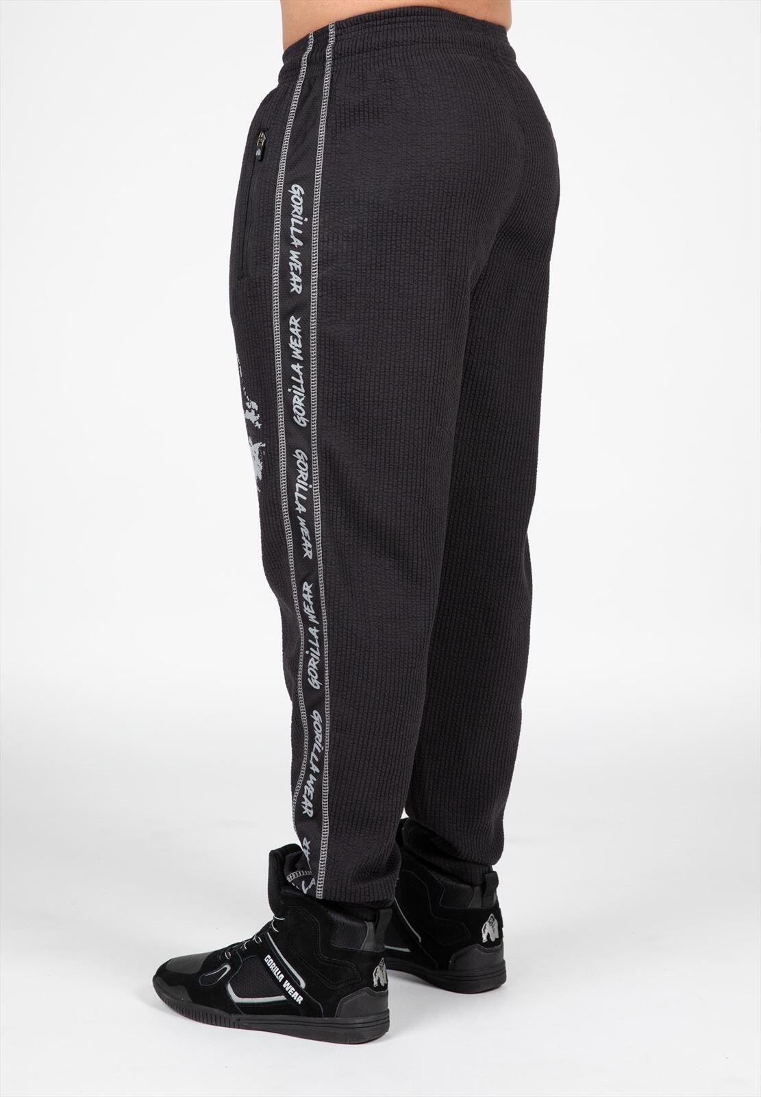 Buffalo Allenamento vecchia scuola Pantaloni - Nero/Grau 6/6