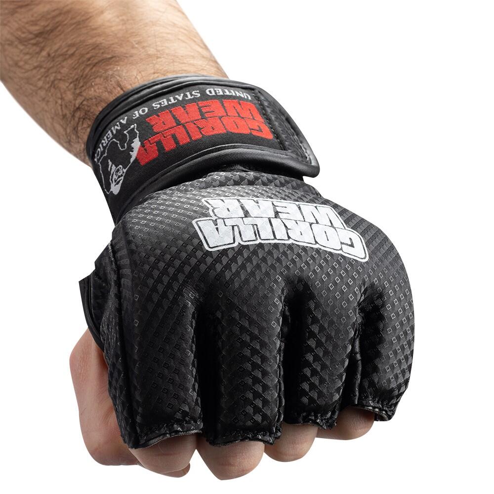 Berea Gants MMA (sans pouce)- Noir/Blanc 5/7
